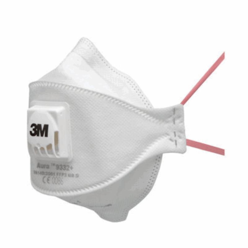 3M 9332 FFP3 Metal tüstüsünə qarşı respirator (klapanlı)